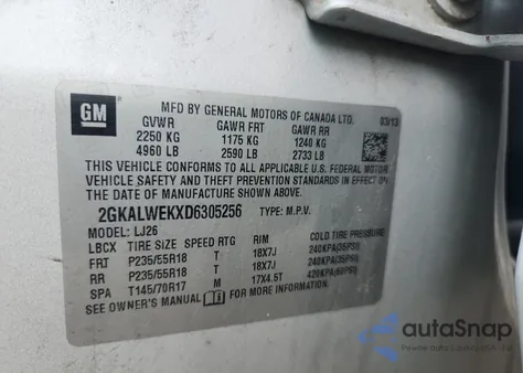 2018 GMC Terrain Slt from USA, damaged, VIN 2GKALWEKXD6305256